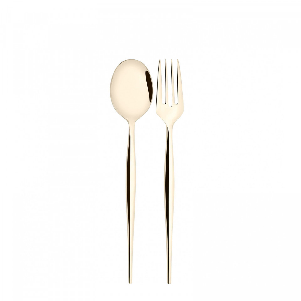 Natura Champagne - 2-pieces Serving Set in Gift-box