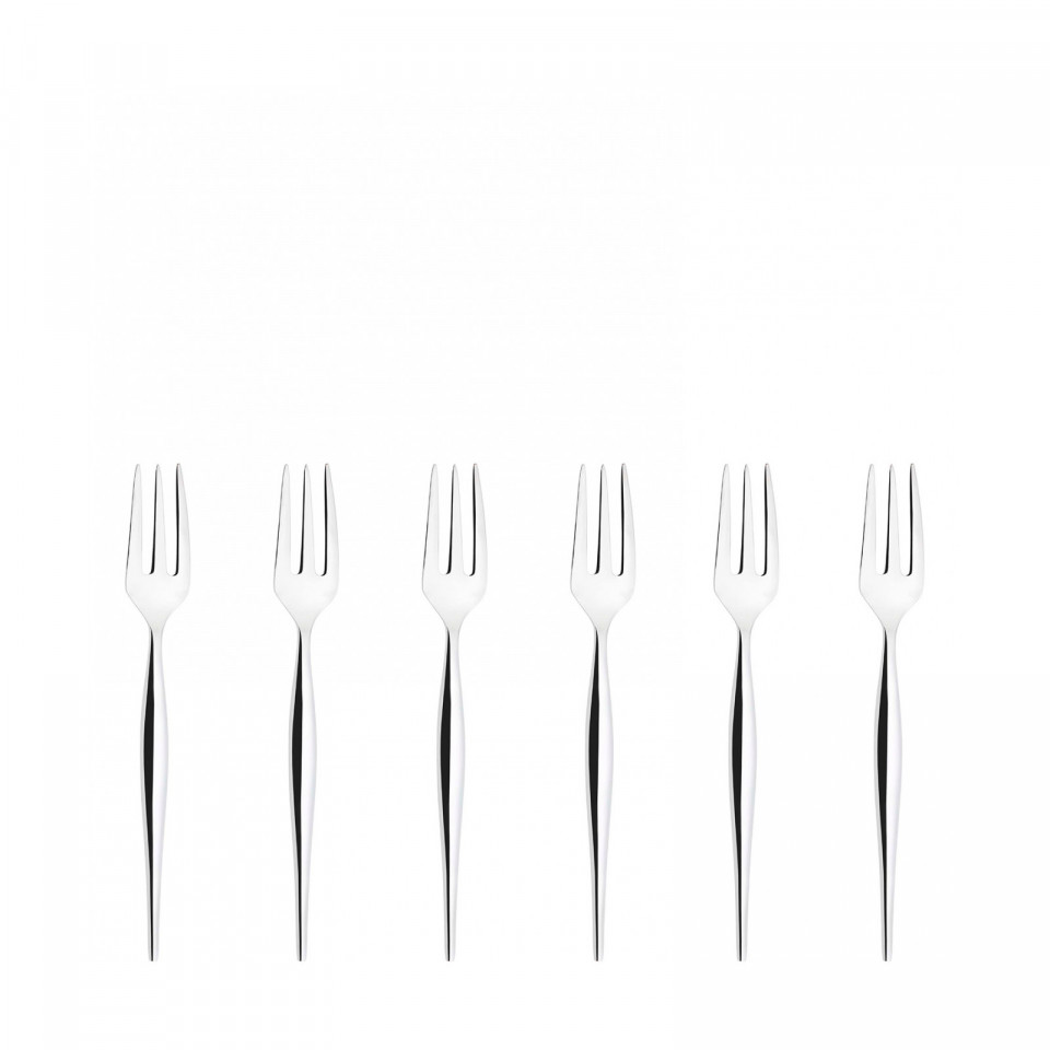 Natura - 6-pieces Cake Forks Set in Gift-box