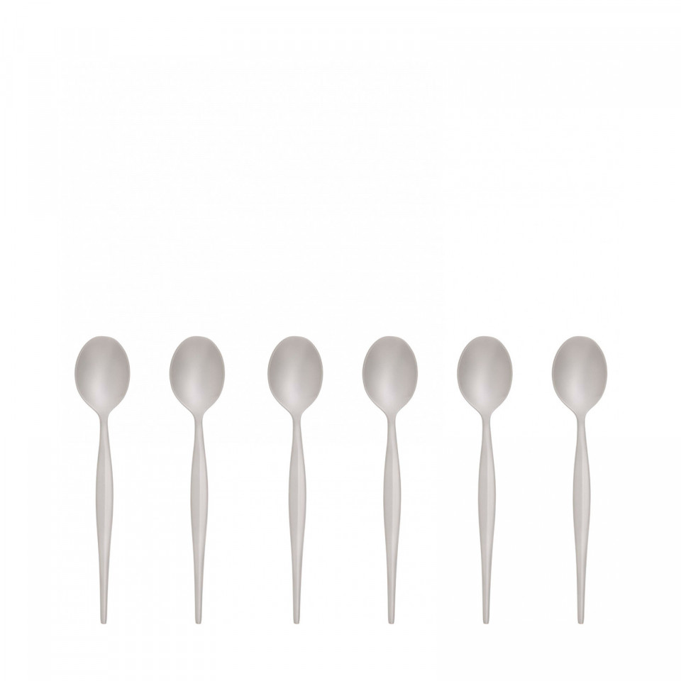 Natura - 6-pieces Coffee Spoons Set in Gift-box